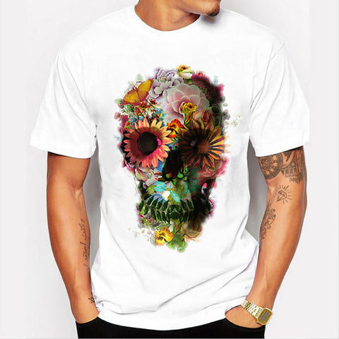 Skull Floral Shirt