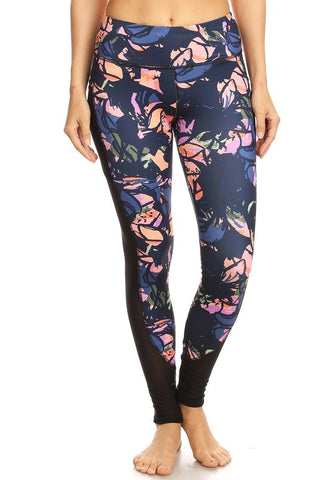 Flower Pattern Leggings