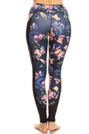 Flower Pattern Leggings